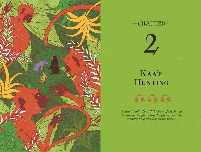 The Jungle Book, by Rudyard Kipling (MinaLima Classics Edition)