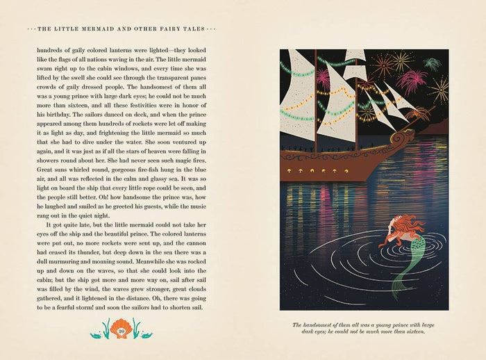 The Little Mermaid and Other Fairy Tales, by Hans Christian Andersen (MinaLima Classics Edition)