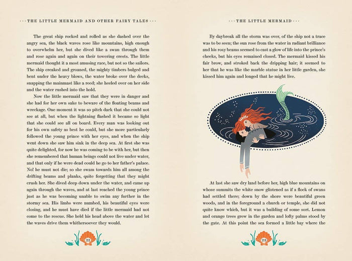 The Little Mermaid and Other Fairy Tales, by Hans Christian Andersen (MinaLima Classics Edition)