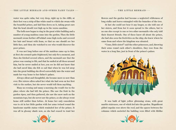 The Little Mermaid and Other Fairy Tales, by Hans Christian Andersen (MinaLima Classics Edition)