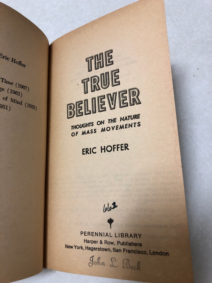 The True Believer