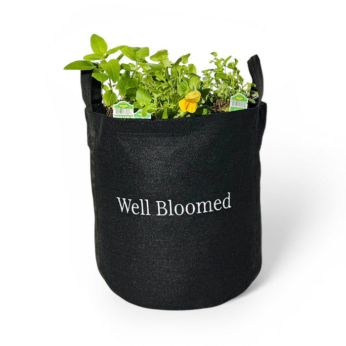 The Well Bloomed Garden Kit‎ with edible flowers + herb plants