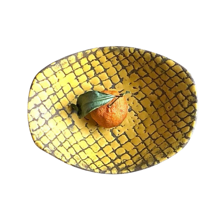 Turmeric Square End Bowl
