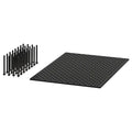 UPPDATERA Pegboard drawer organiser, Anthracite, 67.5x49.5cm