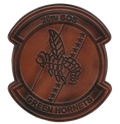 USAF 20th SOS Green Hornets Leather Patches