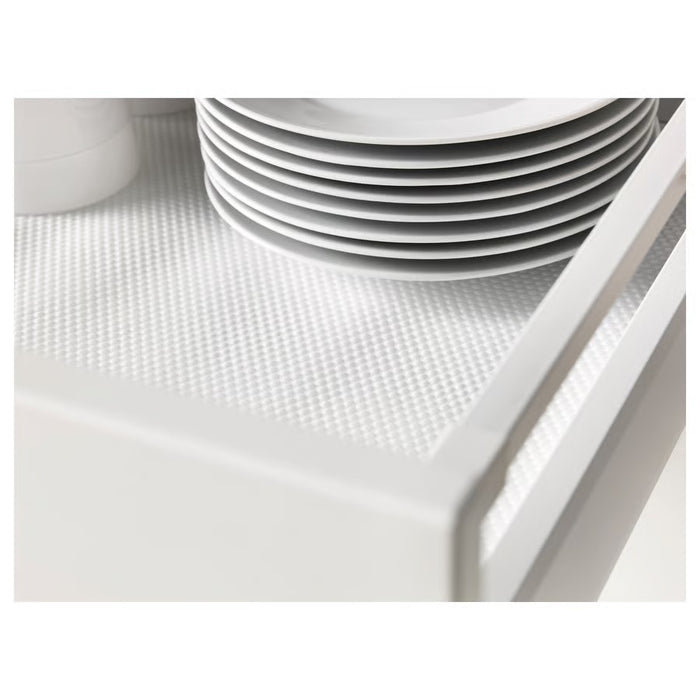 VARIERA Drawer mat, White, 150cm