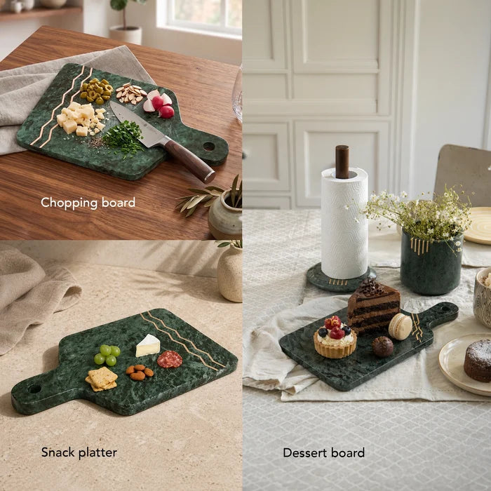 Verde Marble Cheese Board