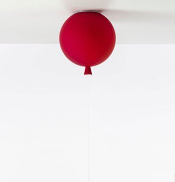 Red / Including bulb