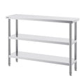 VEVOR Stainless Steel Heavy Duty Prep Table Doba