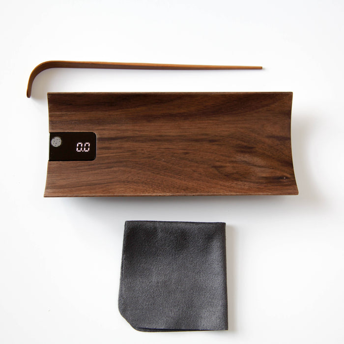 Walnut Wood Tea Scale