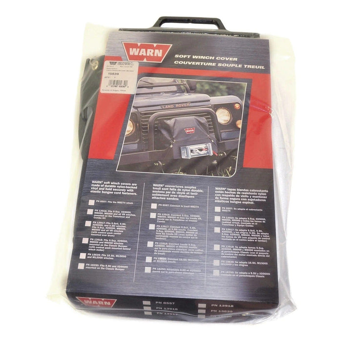 Warn Winch Cover Warn 15639 Soft Winch Cover