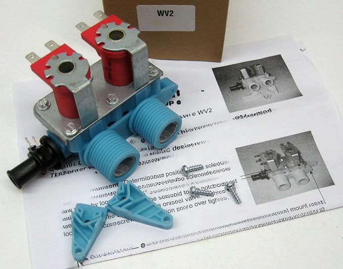 WASHER WATER INLET VALVE W/THERMISTOR