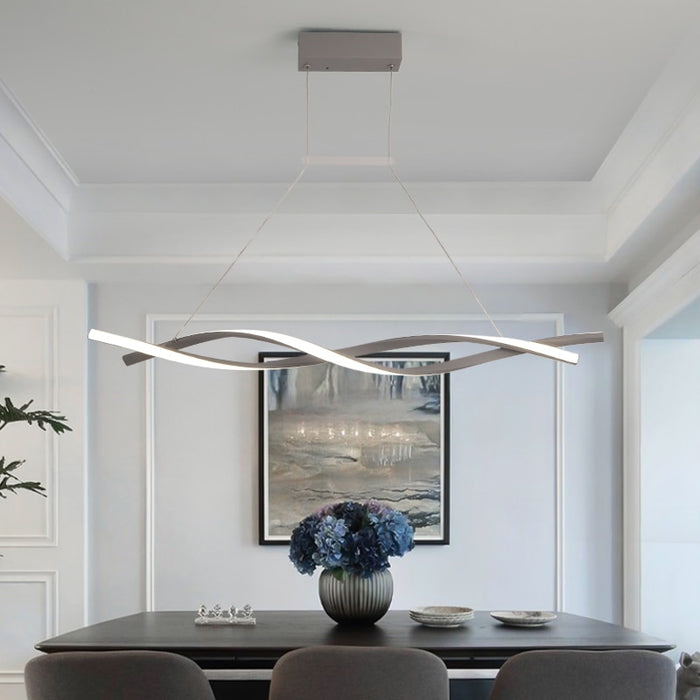Wave Avize Lustre Pendant Light - Level Decor