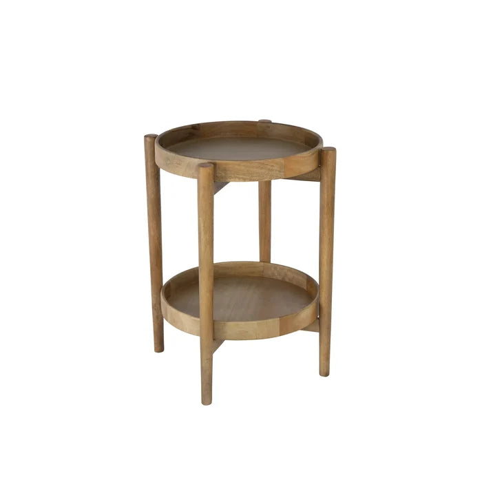 West Village Side Table- with 2 Removable Round Trays