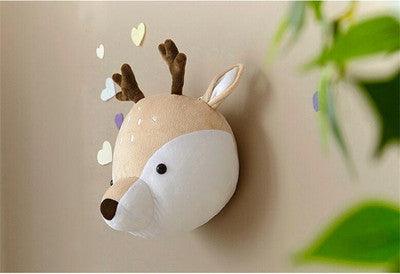 Whimsy Animal Head Wall Decor - Divine Heart L.A.