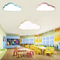 Whimsy Cloud LED Ceiling Light Cool Chickadee