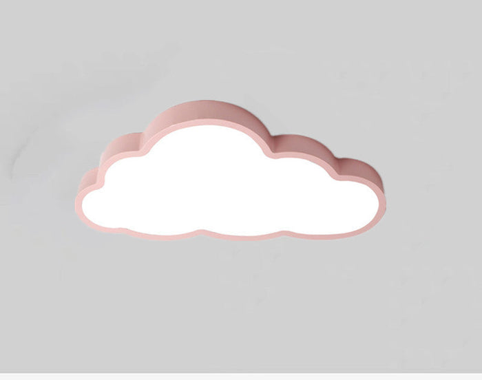 Whimsy Cloud LED Ceiling Light Cool Chickadee