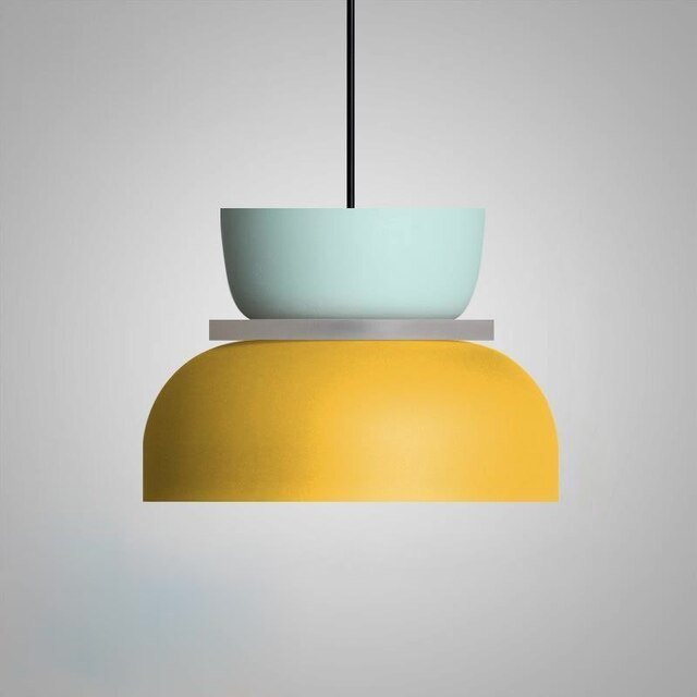 Blue and Yellow - 8.7" x 8.7" / 22cm x 22cm