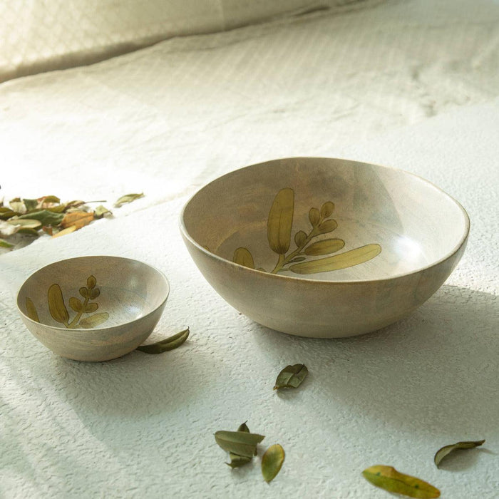 Wisteria Yellow Nut Bowl