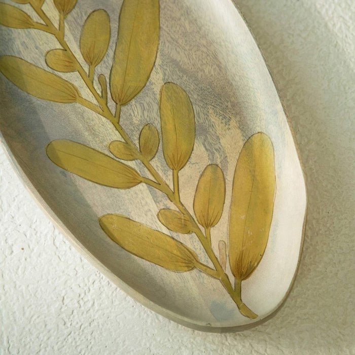 Wisteria Yellow Platter - Small