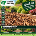 Wood Chip Bulk Bag – Premium Mulch for Gardens & Landscaping-Eclipse Fencing