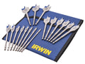 XMS 17-Piece Flat Wood Bit Set by Irwin – Fast & Precise Wood Drilling-Eclipse Fencing