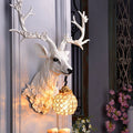 Young Buck with Antlers Wall Lamp Modern Farmhouse
