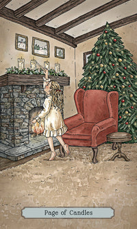 Yuletide Tarot, by Kristopher Hughes