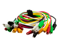 Zebra Gators – 10 Piece Small Size Alligator Lead Set